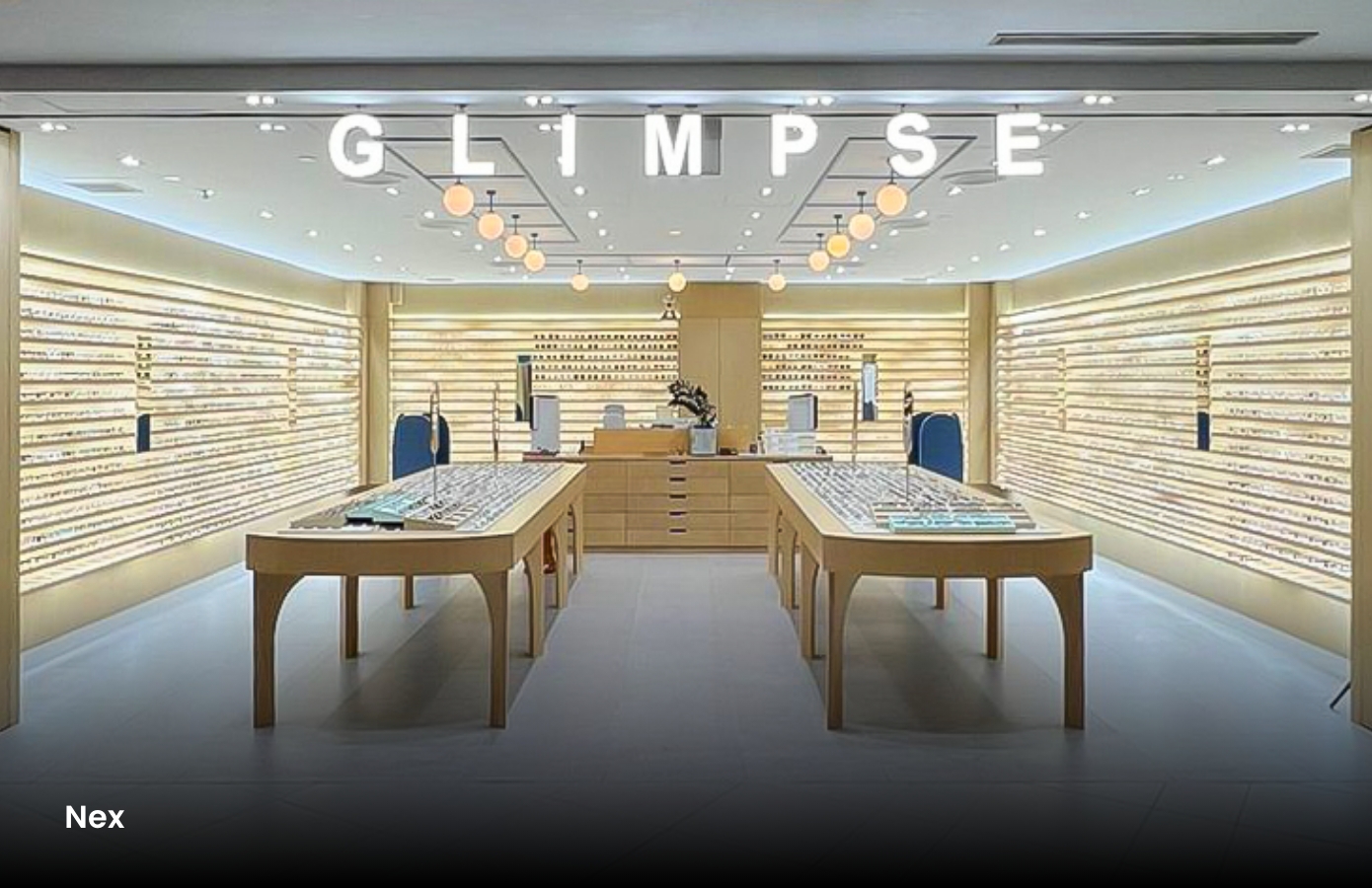 Glimpse outlet at Nex