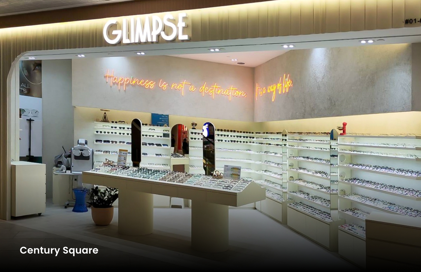 Glimpse outlet at Century Square