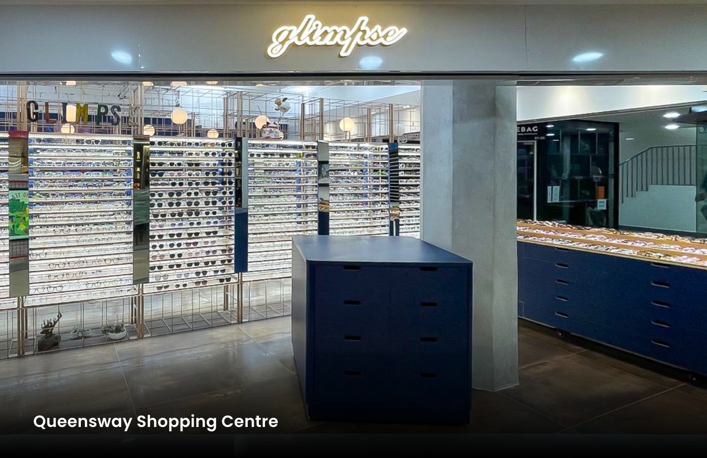 Glimpse outlet at Queensway Shopping Centre