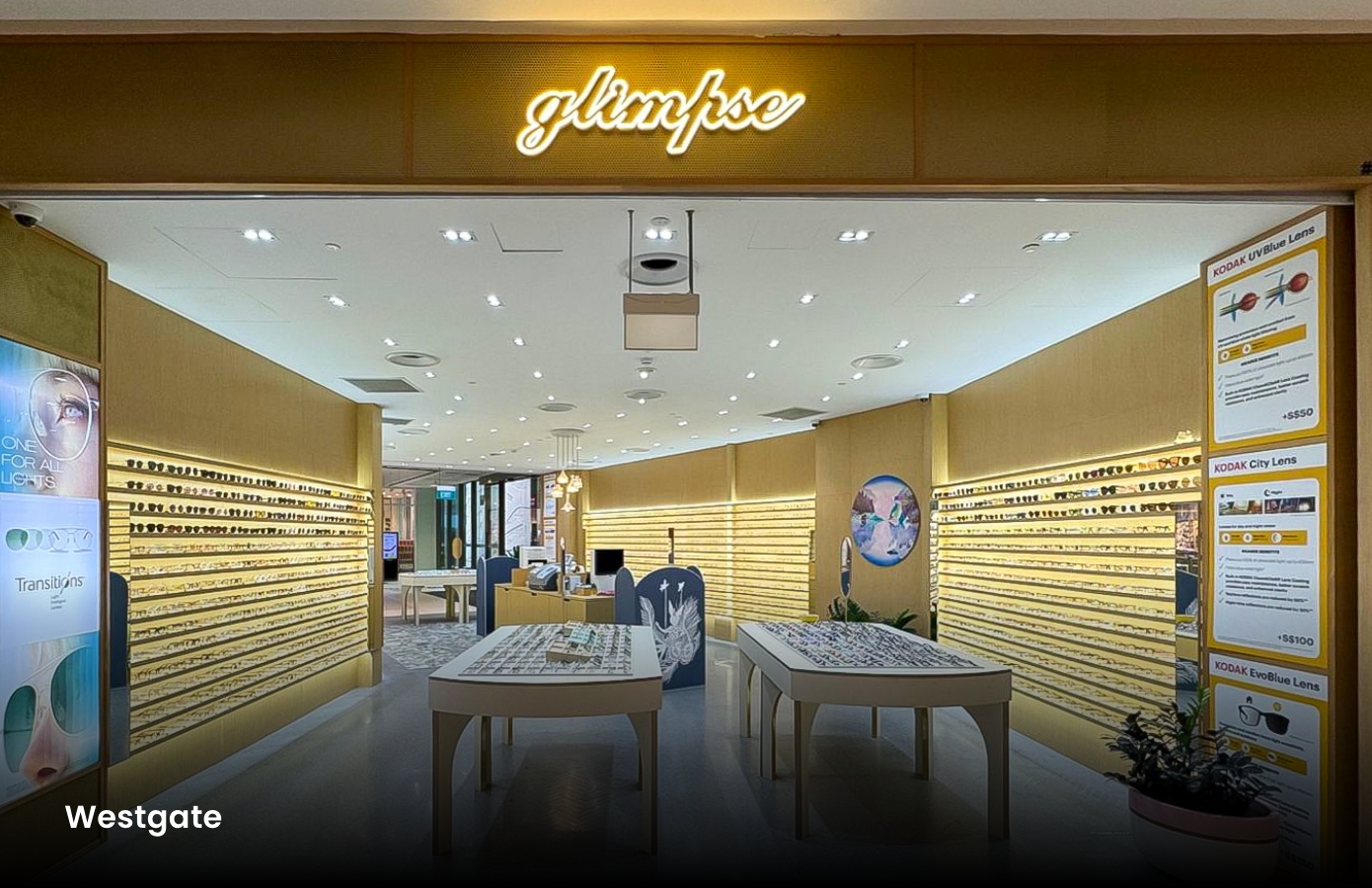 Glimpse outlet at Westgate